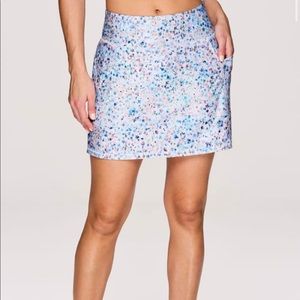 RBX Ditsy Meadow Keeping Pace Skort - NEW